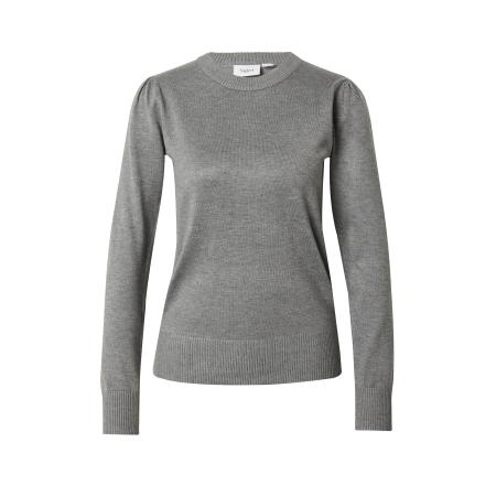 Saint Tropez SAINT TROPEZ Trui Mila grijs gemêleerd