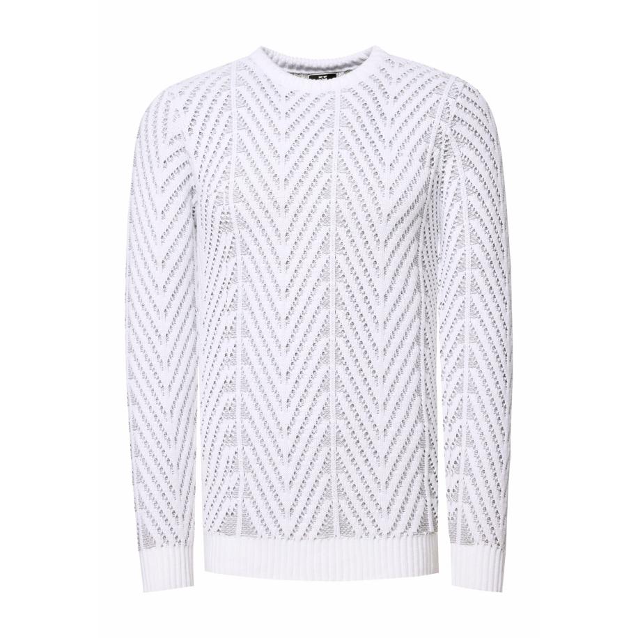 Rusty Neal Rusty Neal Trui beige / offwhite -