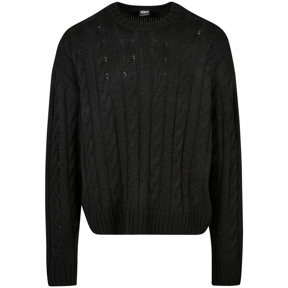 Urban Classics Trui zwart Zwart