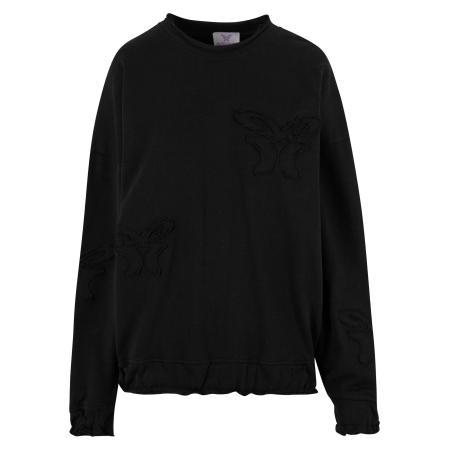 Felicious Sweatshirt zwart