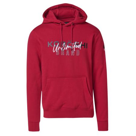 KOROSHI Sweatshirt grijs / rood / wit
