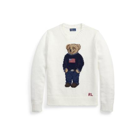 Polo Ralph Lauren Trui marine / navy / bruin / wit