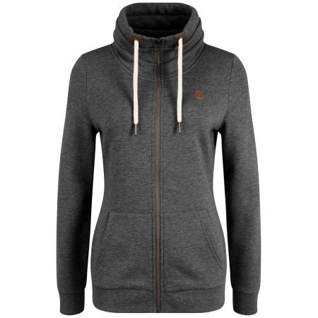 Oxmo Oxmo Sweatvest Vicky grijs