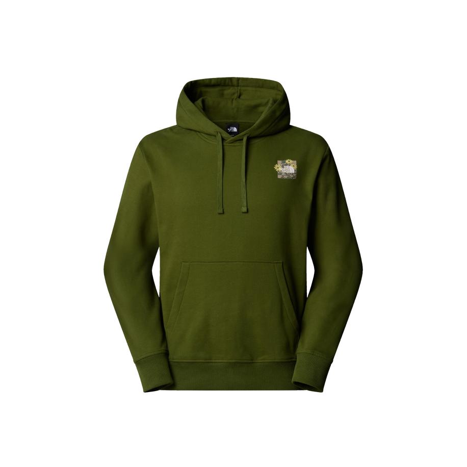 The North Face THE NORTH FACE Sweatshirt Connect lichtgeel / grijs / olijfgroen / jade groen -