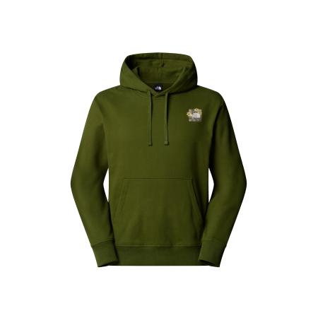 The North Face THE NORTH FACE Sweatshirt Connect lichtgeel / grijs / olijfgroen / jade groen
