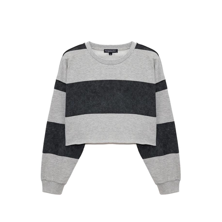 No Matter What No Matter What Sweatshirt grijs gemêleerd / zwart -