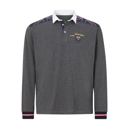 Charles Colby Sweatshirt donkergrijs, Melange