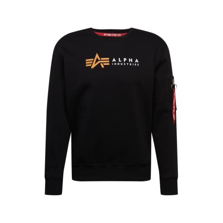 Alpha Industries ALPHA INDUSTRIES Sweatshirt safraan / rood / zwart / wit
