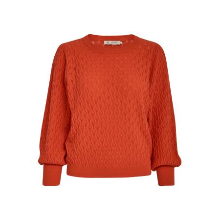 Peppercorn Peppercorn Trui Rosalia donkeroranje