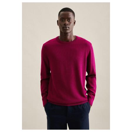 Seidensticker Trui ronde halspaars, Effen