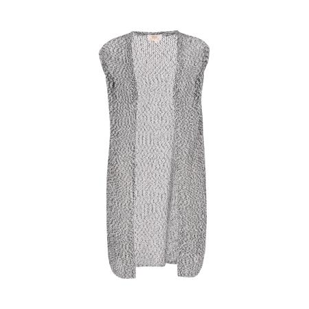 Usha usha FESTIVAL Gebreide bodywarmer Fashion Look zwart / wit