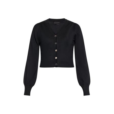 NAEMI NAEMI Gebreid vest zwart