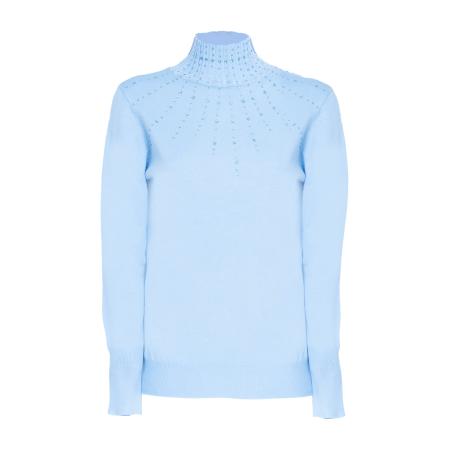 Influencer Influencer Trui pastelblauw