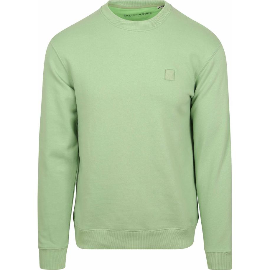 Scotch and Soda Sweater Core Lichtgroen Groen