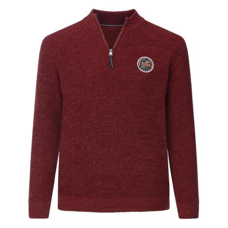 jan vanderstorm Jan Vanderstorm Trui Ragnarlod gemengde kleuren / donkerrood