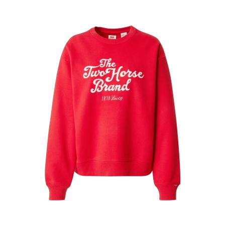 Levi's LEVIS ® Sweatshirt Graphic Heritage Sport Crewneck Sweatshirt rood / wit