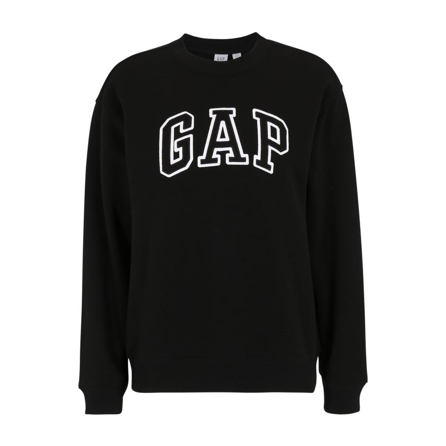 GAP Gap Tall Sweatshirt HERITAGE zwart / wit -
