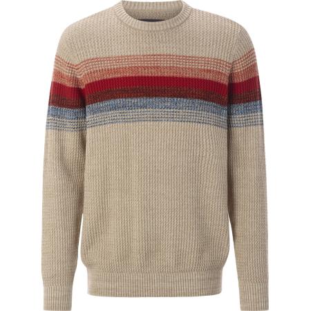 BABISTA BABISTA Trui beige / blauw gemêleerd / rood gemêleerd