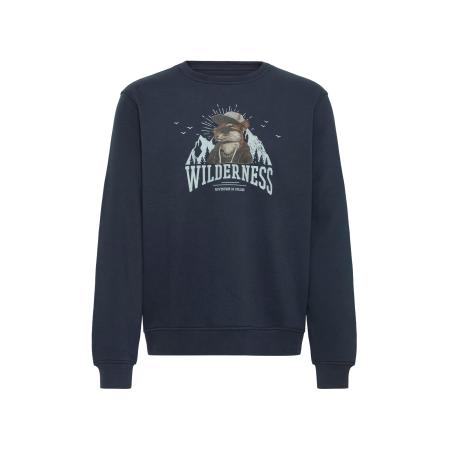 Blend BLEND Sweatshirt BHIAN beige / pastelblauw / donkerblauw / zwart