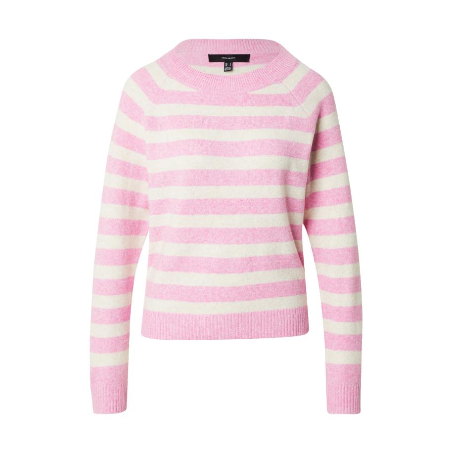 Vero Moda VERO MODA Trui VMDoffy pasteelgeel / fuchsia -