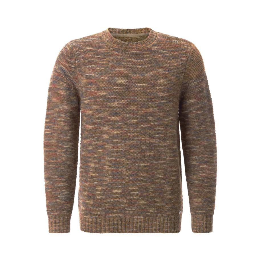 BABISTA Trui ronde halsoranje, Veelkleurig Oranje