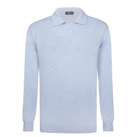 Jimmy Sanders Jimmy Sanders Trui blauw gemêleerd