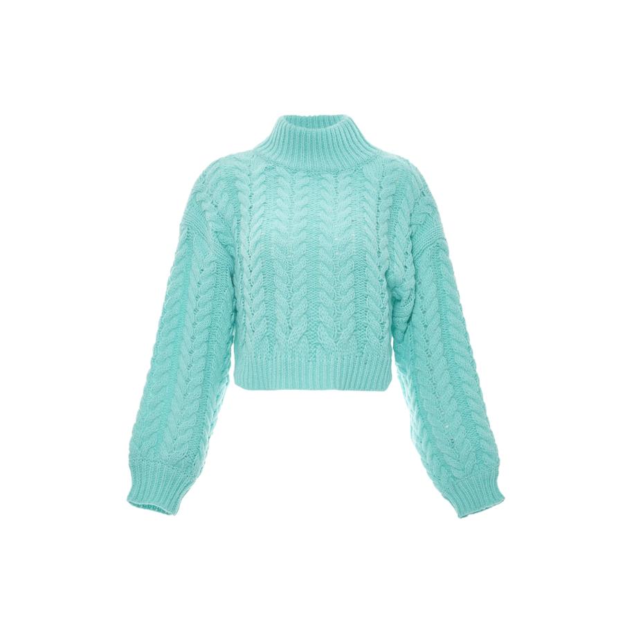 MYMO MYMO Trui turquoise -