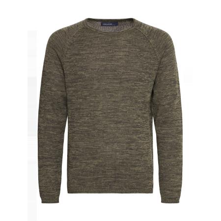 BLEND Trui BHDan bruin / groen