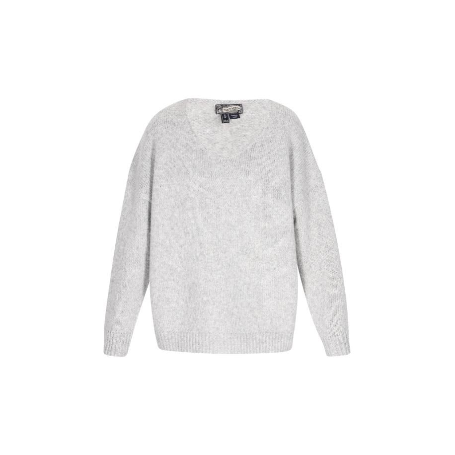 DreiMaster DreiMaster Vintage Trui lichtgrijs -