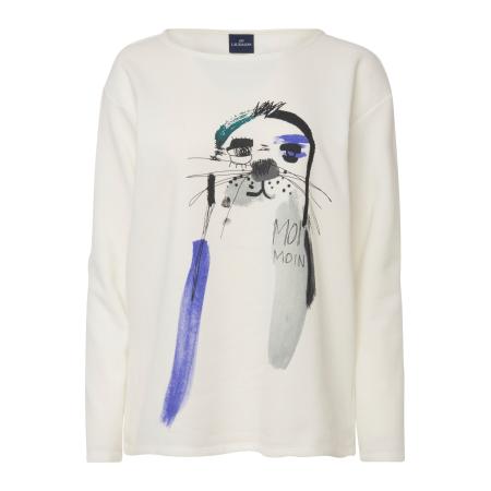 LAURASØN LAURASØN Sweatshirt gemengde kleuren / offwhite