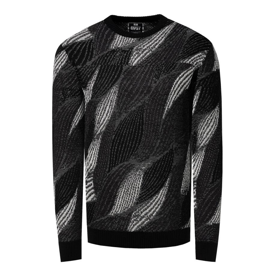 Rusty Neal Rusty Neal Trui zwart / wit -