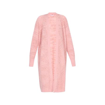 MYMO MYMO Gebreid vest oudroze