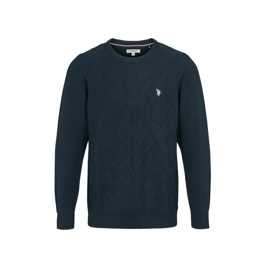 U.S. Polo Assn. U.S. POLO ASSN. Trui Remy saffier -