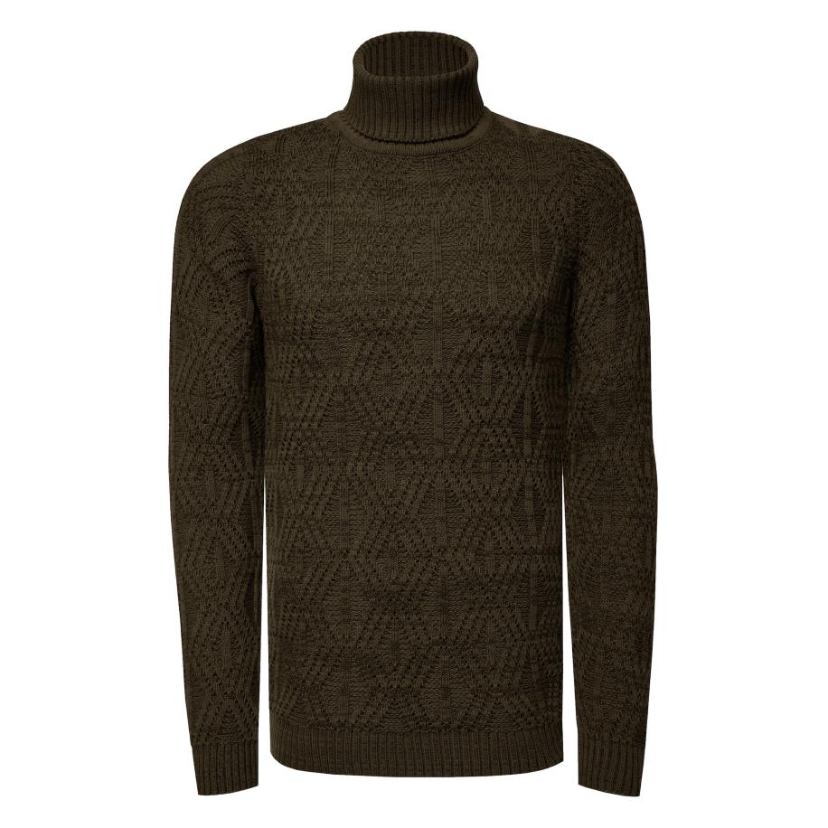 Rusty Neal Rusty Neal Trui kaki -