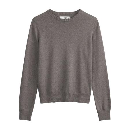 MELA MELA Trui Dhana grijs gemêleerd