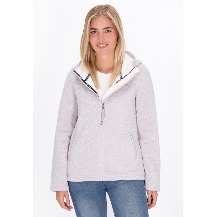 Schmuddelwedda Schmuddelwedda Fleece jas lavendel -