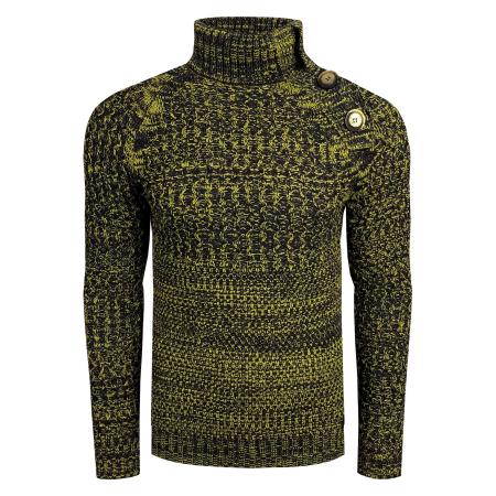 Rusty Neal Rusty Neal Trui geel / antraciet