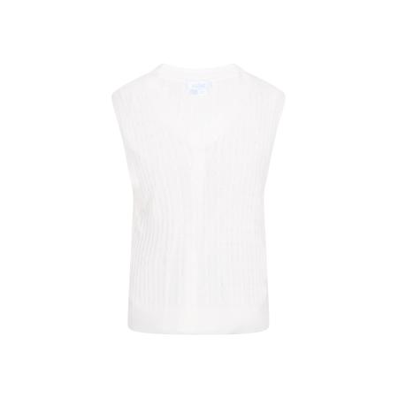 Usha usha BLUE LABEL Gebreide bodywarmer wit