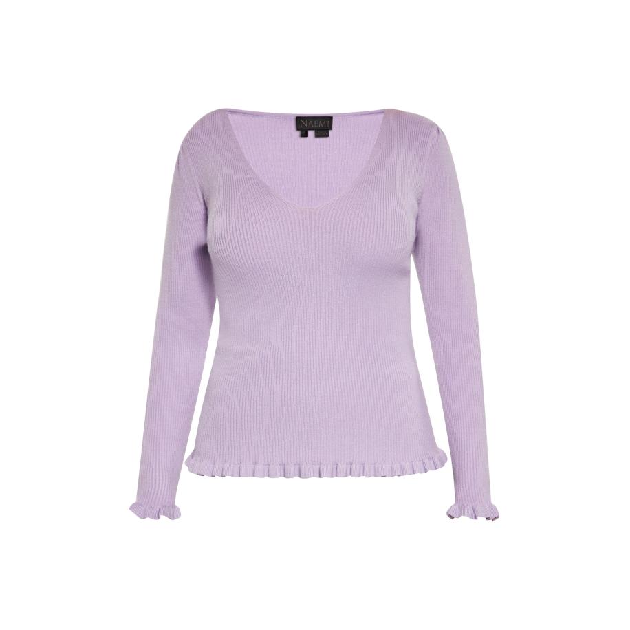 NAEMI NAEMI Trui lavendel -