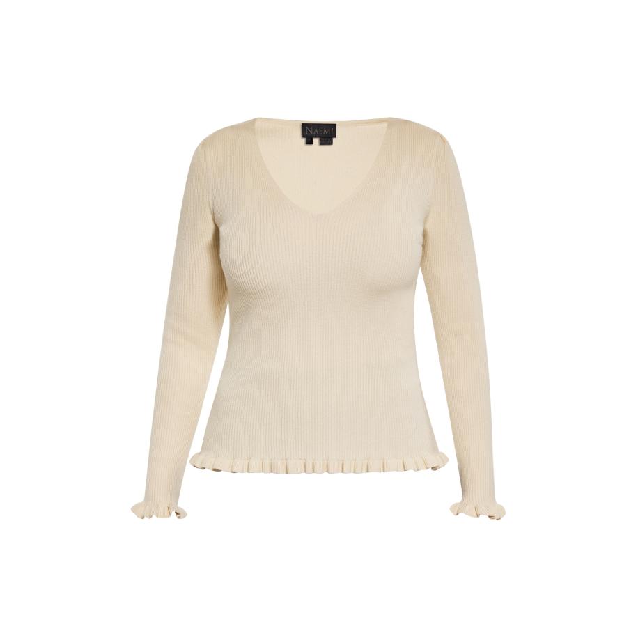 NAEMI NAEMI Trui ivoor -