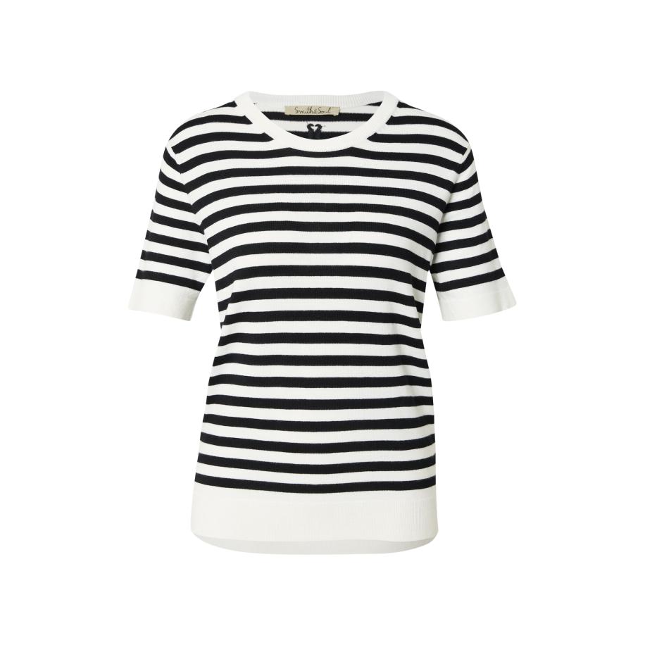 Smith & Soul Smith&Soul Trui zwart / wit -