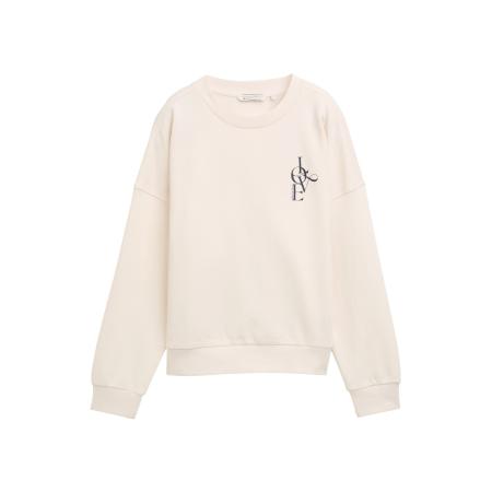 Tom Tailor TOM TAILOR DENIM Sweatshirt marine / wit