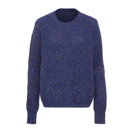 Sidona Sidona Trui navy / lichtblauw / geel / rosa