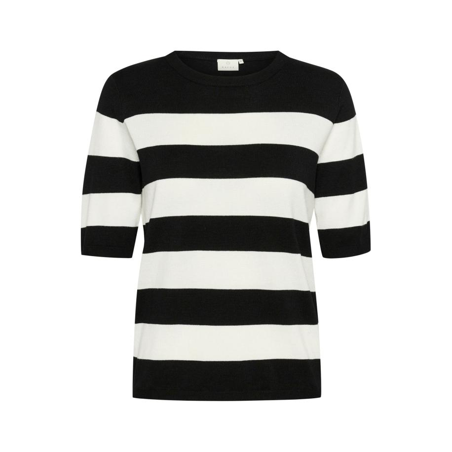 Kaffe Kaffe Trui KA Mala zwart / wit -