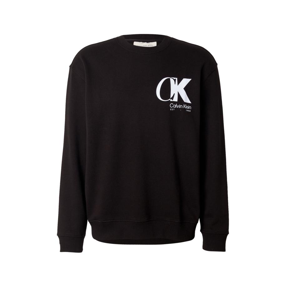 Calvin Klein Calvin Klein Sweatshirt zwart / wit -