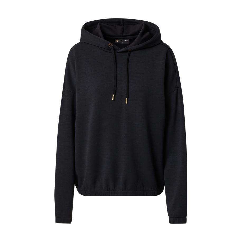 Athlecia Athlecia Sweatshirt Namier zwart gemêleerd -