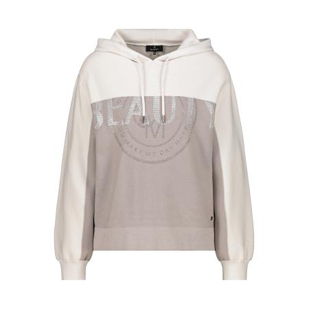 Monari monari Sweatshirt taupe / wit