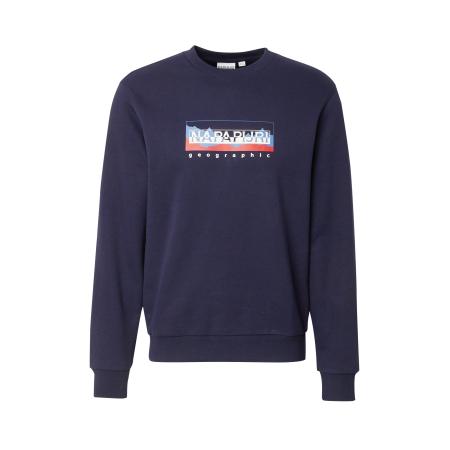 Napapijri NAPAPIJRI Sweatshirt marine / oranje / offwhite