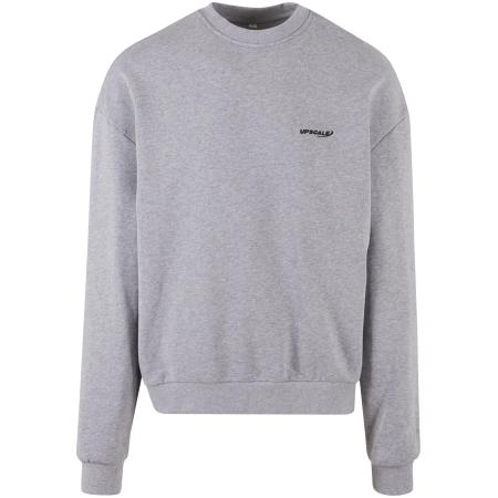 MT Upscale Sweatshirt Core grijs gemêleerd / zwart