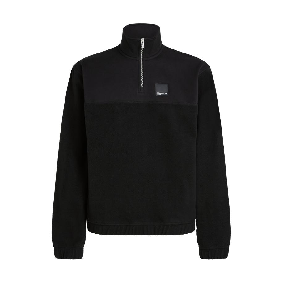 KARL LAGERFELD JEANS Sweatshirt antraciet / zwart Zwart